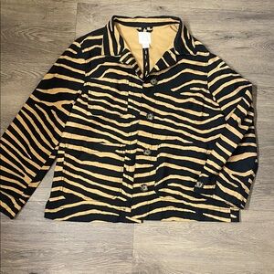 H&M Zebra Print Women’s Size Jacket